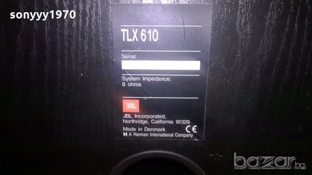 jbl tlx610-8ohm-made in denmark-61x32x26см-внос швеицария, снимка 13 - Тонколони - 19248922