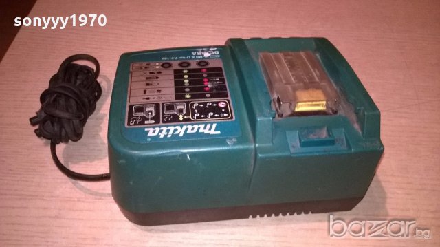 Makita dc18rat-ni-mh & li-ion charger 7.2-18v/9amp-от швеицария, снимка 9 - Други машини и части - 19098993