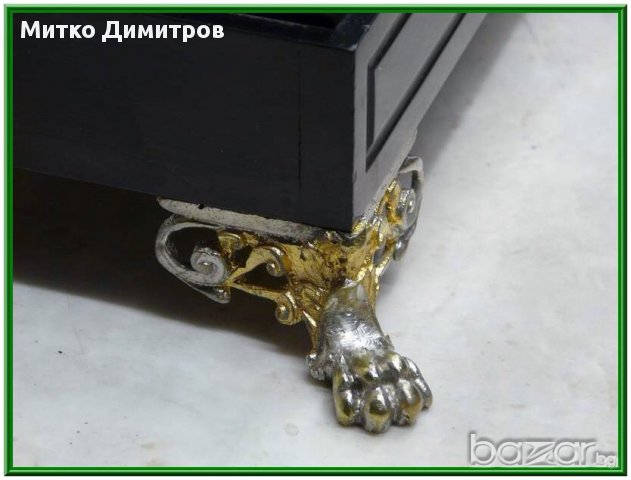 Старинен каминен часовник  в стил Ампир-Комплект от 19в., снимка 8 - Други - 11821028