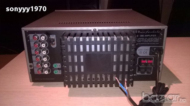 wharfedale s-990 amplifier-made in england-внос швеицария, снимка 17 - Ресийвъри, усилватели, смесителни пултове - 12662296