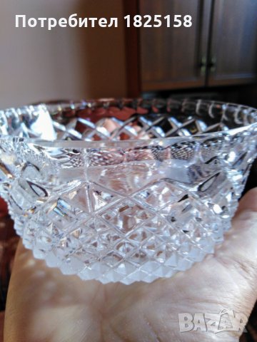 Кристална купичка , снимка 2 - Чинии - 25819881