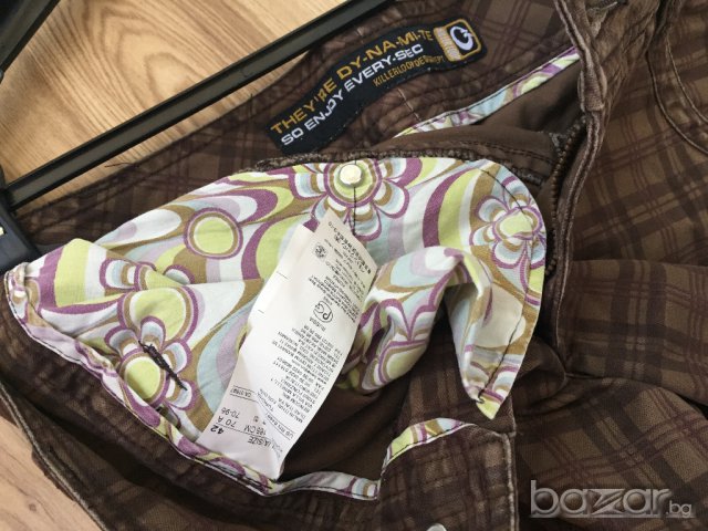 Дамска карирана пола-панталон КILLER LOOP оригинал, size 36, отлично състояние, снимка 9 - Поли - 17755989