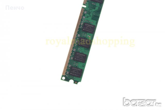 РАМ Памет с ниска плътност за Intel процесор 4GB 2x2GB DDR2 800MHz RAM PC2 6400U CL6 DIMM -Desktop-п, снимка 10 - RAM памет - 20297564