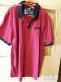 Мъж.тениска-"ESPRIT"/памук/,цвят-св.бордо+черно. Закупена от Германия., снимка 1 - Тениски - 21860287