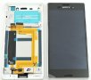 GSM Display Sony Xperia M4 Aqua Single Sim LCD with touch and frame Black Original, снимка 1 - Резервни части за телефони - 15028744