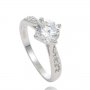 Дамски пръстен със сребърно, снимка 9