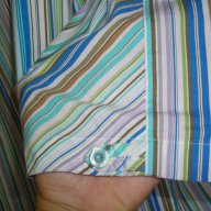 Дизайнерска еластична памучна риза "Karlsbader" ® / голям размер , снимка 5 - Ризи - 14788773