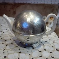 Немска термо кана за чай Koenigszelt, стил Art Deco, снимка 3 - Антикварни и старинни предмети - 23796321