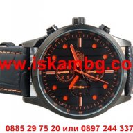 Мъжки елегантен часовник с кварцов механизъм, снимка 5 - Мъжки - 12262271