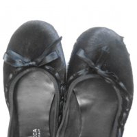 Италиански обувки с естествен косъм, снимка 3 - Дамски ежедневни обувки - 19631565