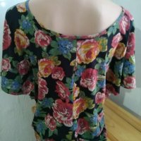 Блуза на рози -"next",L/XL, снимка 2 - Тениски - 25747132