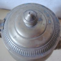 Стар бронзов чайник 2, снимка 8 - Антикварни и старинни предмети - 19209654