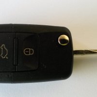 Автоключ (ключ за автомобил) с дистанционно упр-е Volkswagen, Seat и  Skoda, снимка 2 - Части - 19460110