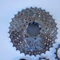 Продавам колела внос от Германия никелиран венец касета на шлици за велосипед, снимка 3 - Части за велосипеди - 15897518