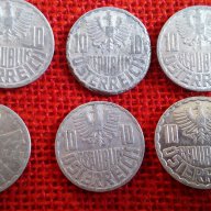 Австрийски монети, 15 броя, емисии от 1962г. до 1993г., много запазени, снимка 2 - Нумизматика и бонистика - 17128420