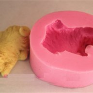 3D пудел болонка куче силиконов молд калъп форма украса декорация торта глина шоколад и др;, снимка 2 - Форми - 14703292
