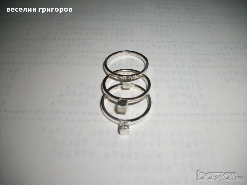 сребърни пръстени, снимка 1