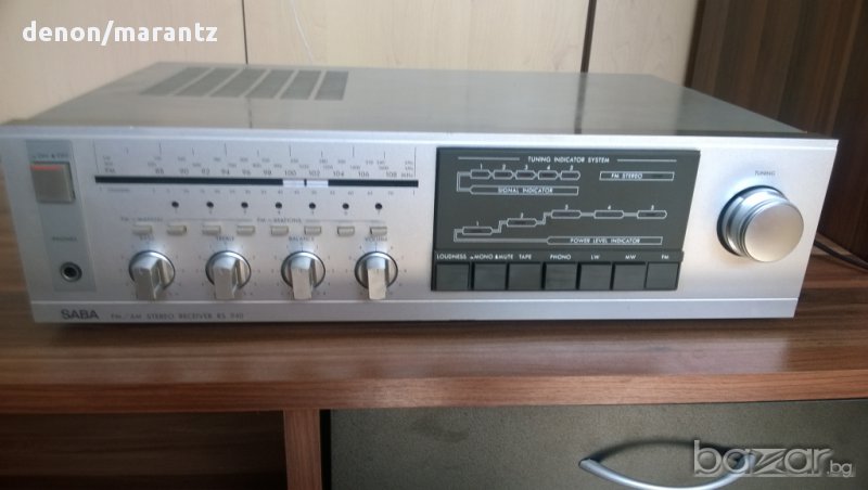 saba rs-940 stereo receiver 122watts-made in germany-внос швеицария, снимка 1