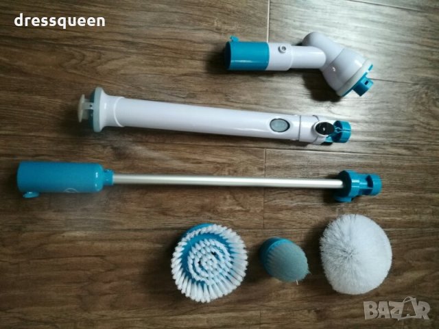 1796 Електрическа четка за почистване на баня Spin Scrubber, снимка 2 - Парочистачки и Водоструйки - 23529382