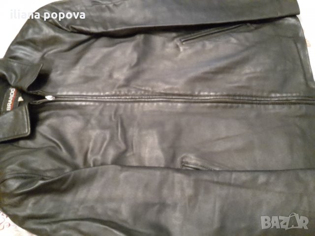 кожено яке, снимка 2 - Якета - 23538462