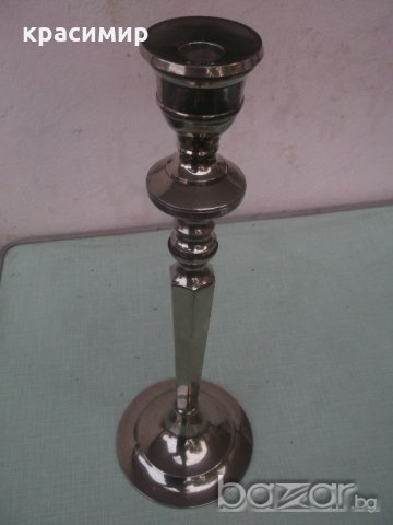 голям свещник -43 см., снимка 3 - Декорация за дома - 18978328