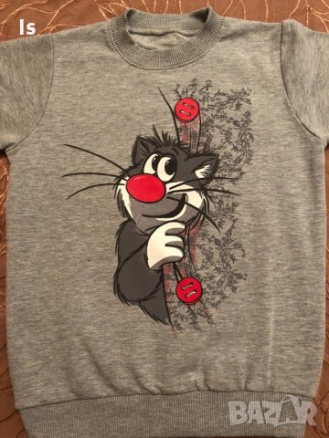 Ватирана блуза - 90% памук, 10%еластан, снимка 1