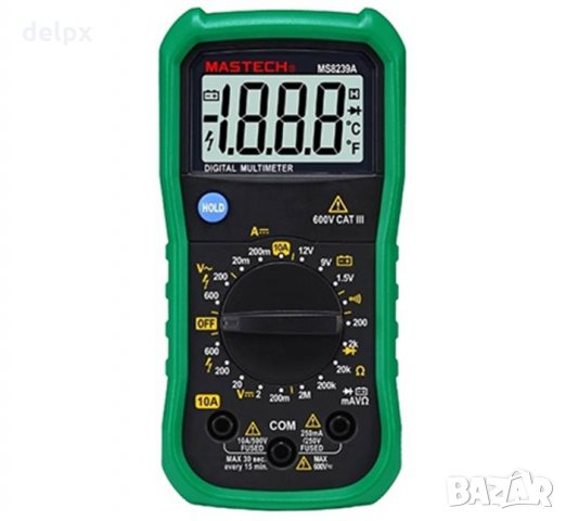 Мултицет MS8239A VAC/VDC | ADC | OHM, снимка 1