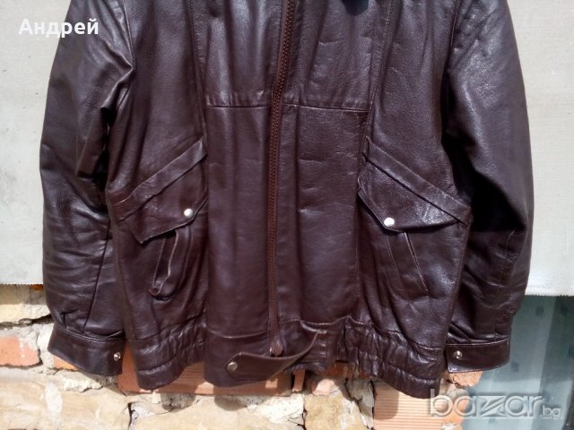 Старо кожено яке ПИРИН, снимка 3 - Антикварни и старинни предмети - 20993727