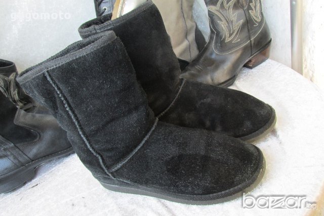 UGG,K&M boots аналог на UGG,39 топли унисекс боти-естествен велур,естествена вълна,GOGOMOTO.BAZAR.BG, снимка 11 - Дамски боти - 16860827