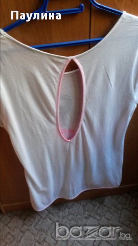 Тениска с изрязан гръб, снимка 2 - Тениски - 10523802