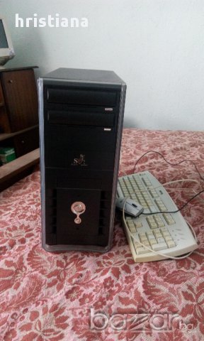 Настолен компютър + мишка и клавиатура, снимка 2 - За дома - 13476125