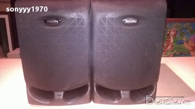 philips-тонколони с кабели-2броя-внос швеицария, снимка 2 - Тонколони - 12257607