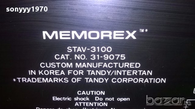 Memorex stav-3100 receiver-650w на трафа-внос швеицария, снимка 10 - Ресийвъри, усилватели, смесителни пултове - 15543476