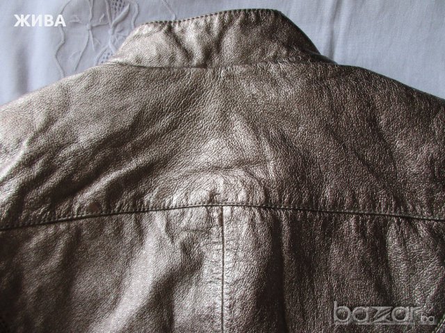 ЕСТЕСТВЕНА КОЖА - дизайнерско яке на 4IT VINTAGE BLEND OF AMERIKA, снимка 9 - Якета - 13533759