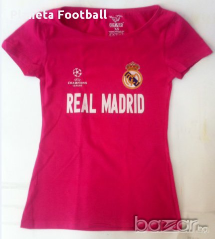 Дамска Фен Тениска на Реал Мадрид !REAL MADRID, снимка 2 - Фен артикули - 7358554