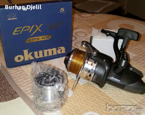 Макара OKUMA EPIX V2 EXP 65 BAITFEEDER , снимка 1 - Макари - 13030356