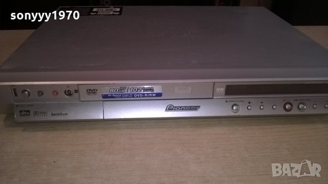 pioneer hdd & dvd recorder-за ремонт-внос швеицария, снимка 12 - Плейъри, домашно кино, прожектори - 22793485