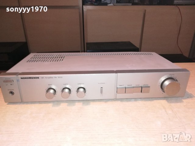 nordmende pa1002-hifi amplifier-внос швеицария, снимка 4 - Ресийвъри, усилватели, смесителни пултове - 21639810