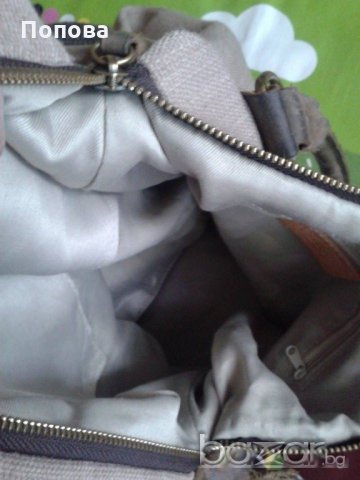 Италианска маркова голяма  чанта, снимка 9 - Чанти - 19442079