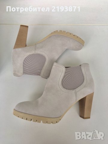 Естествена кожа велур нови боти Pier One номер 39, снимка 10 - Дамски боти - 24652610