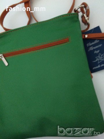 Оригинална Кожена чанта Vanilla Firenze унисекс, снимка 2 - Чанти - 19927948