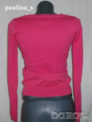 Уникален памучен пуловер "Zara" / унисайз , снимка 4 - Блузи с дълъг ръкав и пуловери - 17718447