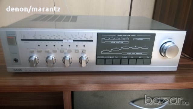 saba rs-940 stereo receiver 122watts-made in germany-внос швеицария