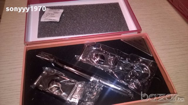 Mercedes-луксозeн подаръчен комплект 20/12см-внос швеицария, снимка 2 - Антикварни и старинни предмети - 16342925