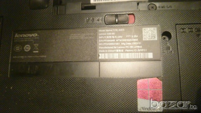 Lenovo G50-80 на части, снимка 3 - Части за лаптопи - 19417340