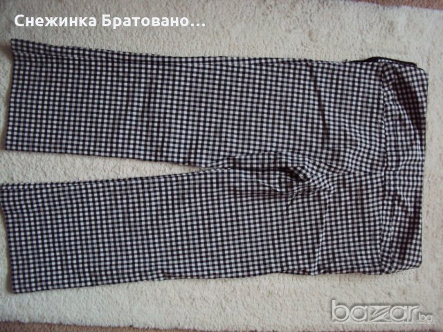 Ежедневни дамски широки панталони - 7/8 дължина на ЗАРА, снимка 4 - Панталони - 20013264