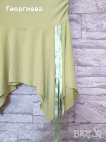 Сет блуза от типа ПРЕГЪРНИ МЕ и асиметрична пола, снимка 4 - Костюми - 24965185