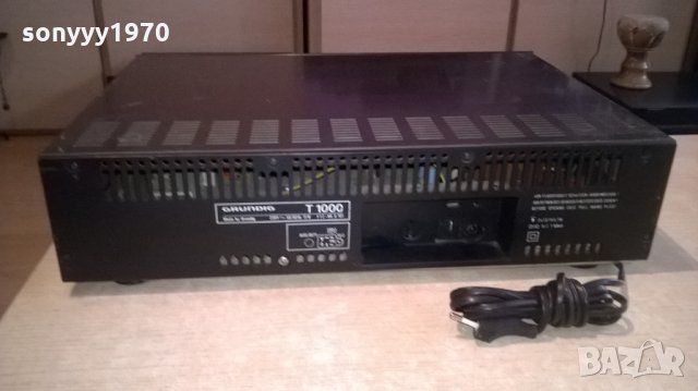 grundig t1000 tuner high fidelity-внос швеицария, снимка 17 - Ресийвъри, усилватели, смесителни пултове - 24526019