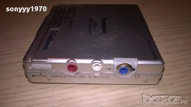 Panasonic sg-mr200-minidisc recorder-japan-внос швеицария, снимка 12 - Ресийвъри, усилватели, смесителни пултове - 14938234