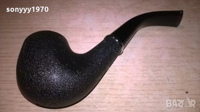 Лула-черен мат-14х5х4см-красива и стилна-нова-внос швеицария, снимка 4 - Лули - 24035289